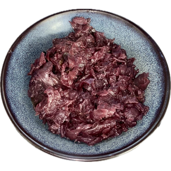 1kg párolt lilakáposzta