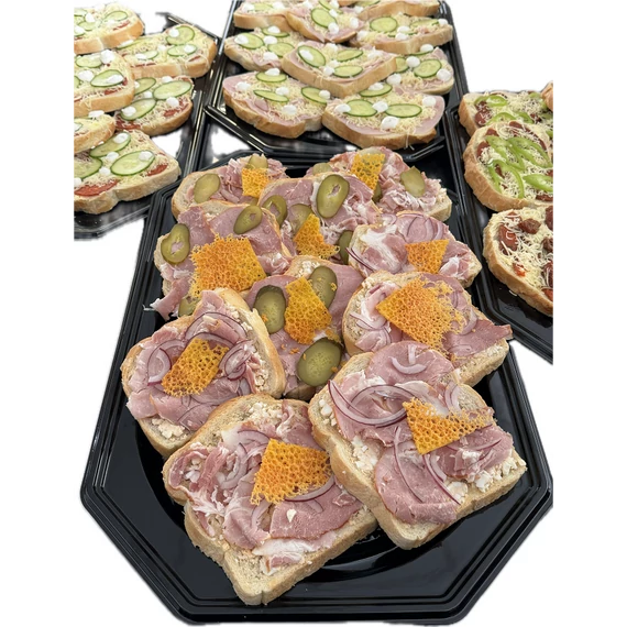 Tarjás-tojásos szendvicsbox